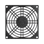 Решетка для вентилятора 90x90 ExeGate EG-090PSB (90x90 мм, пластиковая, квадратная, черная), фото3