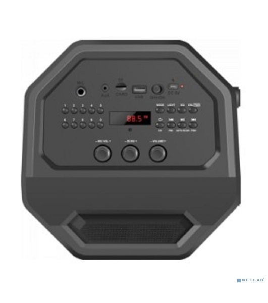 Портативная акустика Defender Rage 50 Вт Light/BT/FM/USB/LED/TWS черный