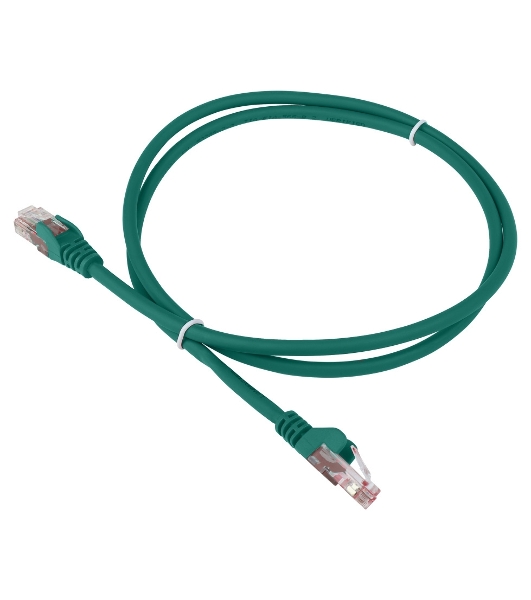 Патч-корд LANMASTER LSZH UTP cat.6, 5.0 м, зеленый