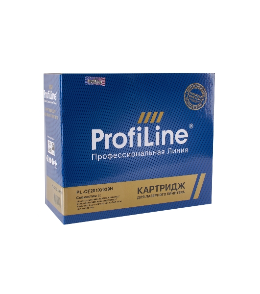 Картридж лазерный ProfiLine PL-CF281X/039H для принтеров HP LaserJet M605/M605dn/M605n/M605x/M606/M606dn/M606x/M630/M630dn/M630f/M630h/M630z/M625/Canon i-SENSYS LBP-351/LBP-351x/LBP-352/LBP-352x 25000 копий