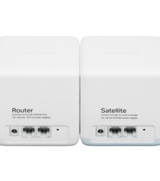 Mesh Wi-Fi система Mercusys Halo H32G(2-pack) AC1200, до 300 Мбит/с на 2,4 ГГц + до 867 Мбит/с на 5 ГГц, комплект 2 шт