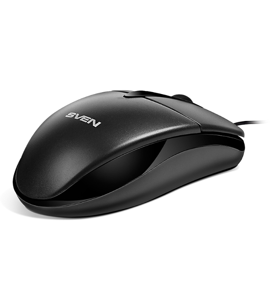Мышь проводная SVEN RX-112 черный, 800 dpi, USB, кнопки - 3