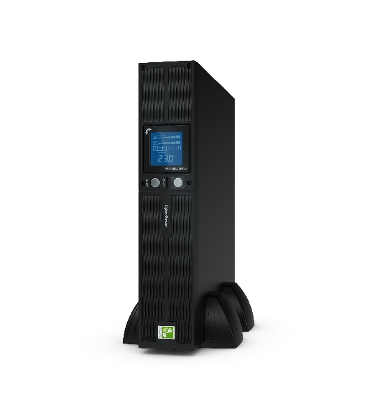 Источник бесперебойного питания CyberPower PR1500ELCDRT2U/1500 ВА/1350 Вт/USB/RJ-11/RJ-45/8 х IEC 320 C13 (компьютерная)