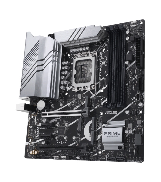 Материнская плата ASUS PRIME Z790M-PLUS, LGA 1700, Intel Z790, 4xDDR5, 4xSATA, 3xM.2, 1xPCIe 4.0 x4, 1xPCIe 5.0 x16, 2xPCIe x1, 1xDP, 1xHDMI, 1x 1Gb LAN, 1xUSB-C 3.2 Gen 2x2, 1xUSB 3.2 Gen 2, 4xUSB 3.2 Gen 1, 2xUSB 2.0, 3x3.5 мм, 7.1, mATX