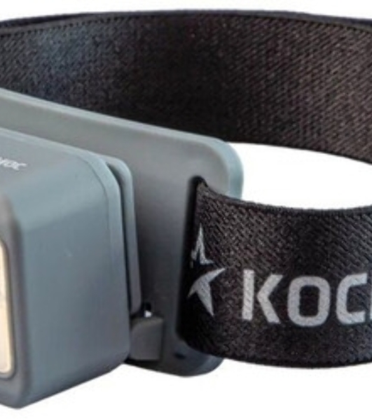 Фонарь налобный аккумуляторный КОСМОС KOC850Lit светло-серый