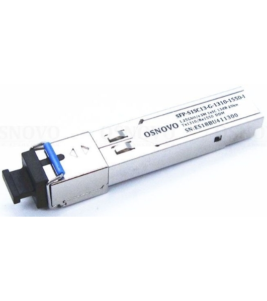 Модуль Osnovo SFP-S1SC13-G-1310-1550-I