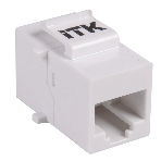 Проходной адаптер cat.5e UTP, RJ45-RJ45, тип Keystone Jack CS7-1C5EU ITK, фото3