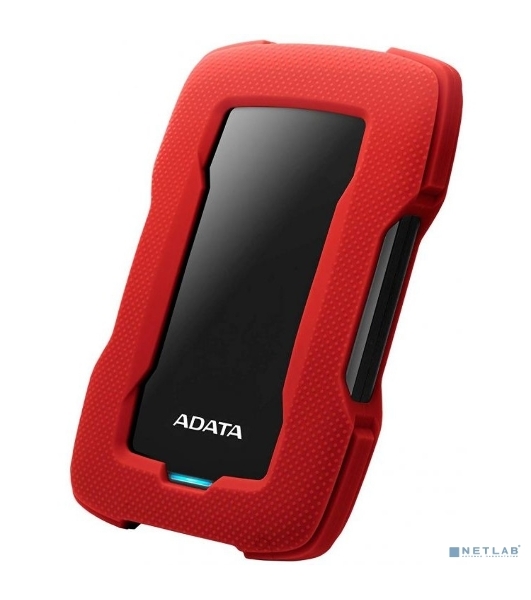 Внешний HDD 2.5' ADATA HD330, 1TB, USB 3.2 Gen 1 Type-A, 5400 rpm, красный