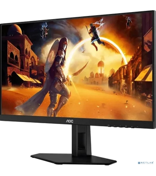 Монитор 23.8' AOC Q24G4E IPS 2560x1440, 180 Гц, 1 мс, 16:9, 350 кд/м², 2xHDMI 2.0, DP, HDR10, Adaptive-Sync, черный