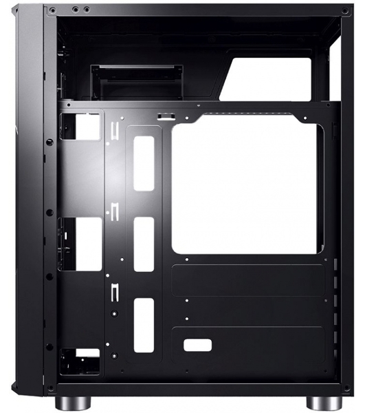 Компьютерный корпус Aerocool/Formula F-3401 (V1) черный без БП ATX 3x120мм 2xUSB 2.0 1xUSB 3.0 audio bott PSU