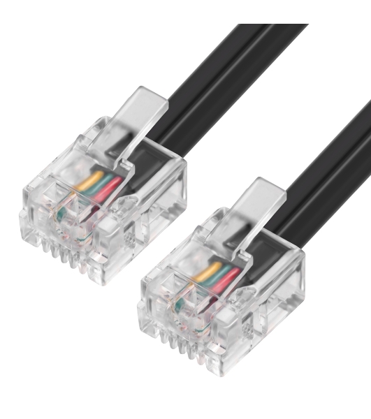 Телефонный шнур Greenconnect удлинитель для аппарата 5.0m GCR-TP6P4C-5.0m, 6P4C (джек 6p4c - jack 6p4c) белый Greenconnect Телефонный шнур удлинитель для аппарата 5.0m GCR-TP6P4C-5.0m, 6P4C (джек 6p4c - jack 6p4c) белый