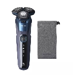 Электробритва роторная Philips S5885/10 реж.эл.:3 питан.:аккум. темно-синий, фото 1