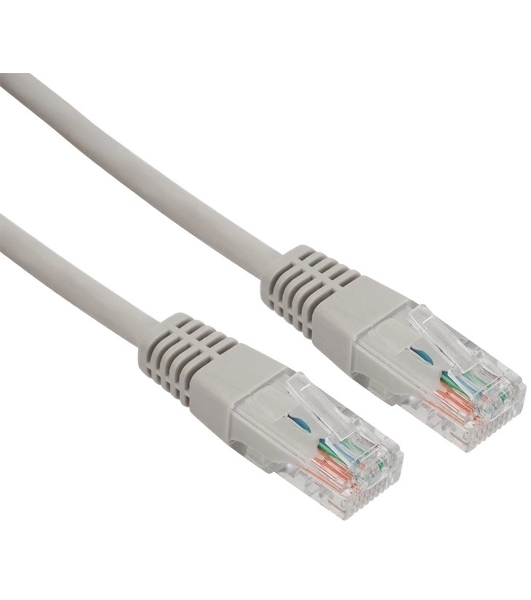 Пaтч-корд U/UTP Rexant, cat.5e, RJ45-RJ45, неэкранированный, LSZH серый, 1м