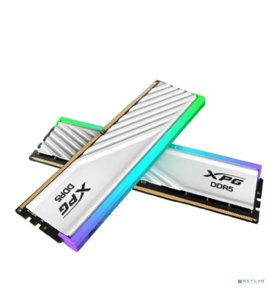 Оперативная память XPG Lancer Blade, DDR5, 32GB (2x16GB), 6000MHz, CL30, DIMM, с радиаторами, RGB, белый