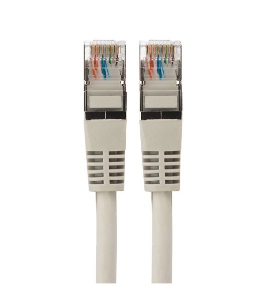 Пaтч-корд F/UTP Rexant, cat. 5e, RJ45-RJ45, экранированный, 24AWG, LSZH, серый, 3м