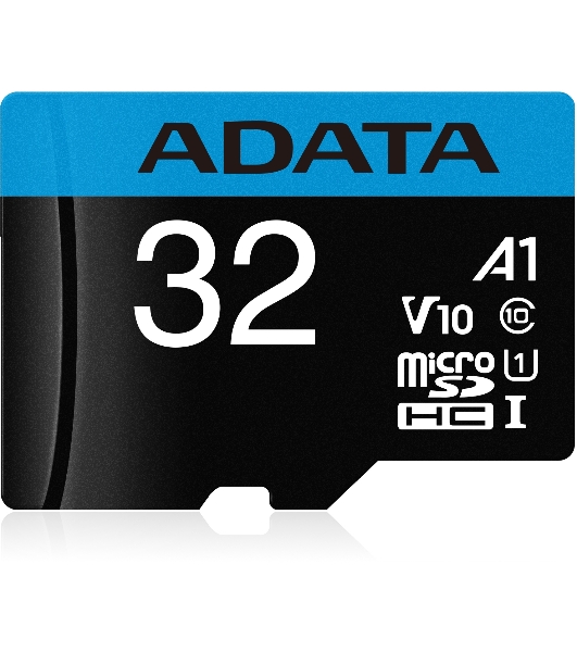 Флеш карта microSD 32Gb ADATA microSDHC Class 10 UHS-I A1 100/20 MB/s (SD адаптер)