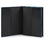 Обложка для документов Piquadro Blue Square PP5246B2R/N черный натур.кожа, фото6