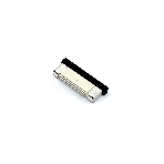 Разъем FPC Half Coverage Top Contact 0.5K-BS-16PWB 16 pin высота 2мм шаг 0,5мм, фото 1