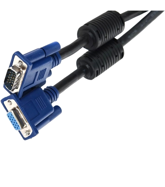 Кабель соединительный SVGA (15M/M) 3 м 2 фильтра TV-COM QCG120H-3M