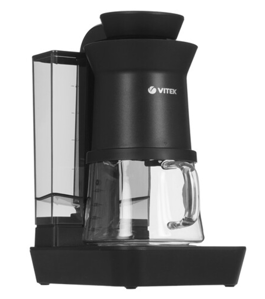 Кофеварка капельная Vitek Metropolis VT-8381 MC черный, исп. кофе - молотый, 0.54 л, 680 Вт.