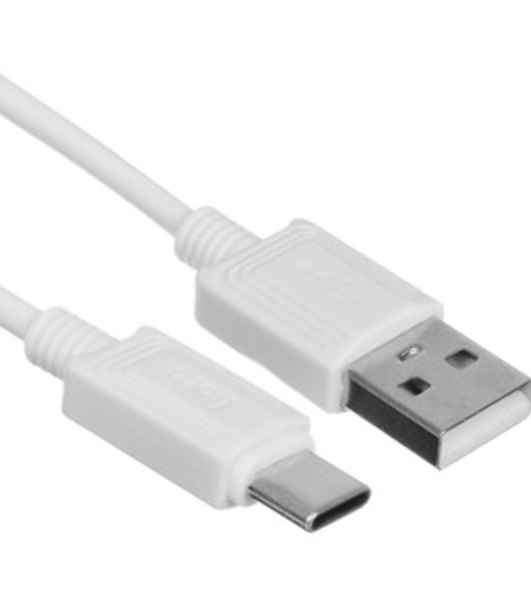 Кабель USB 2.0 HOCO X13, AM/Type-C M, белый, 1м