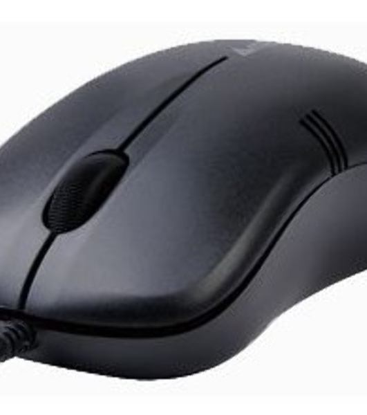 Мышь проводная A4Tech OP-560NU черный, 1200 dpi, USB, кнопки - 3