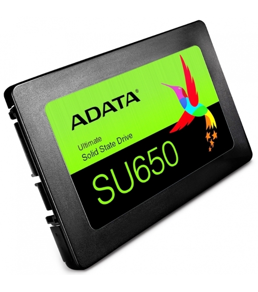 Накопитель SSD ADATA SU650, 240Gb, SATA III, 2.5', R/W 520/450