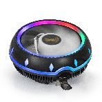 Кулер для процессора ExeGate Dark Magic EE126M-PWM.RGb черный, 120 мм, алюминий, 2000 об/мин, 24 дБ, 4 pin, 100 Вт, 65 мм, фото 1