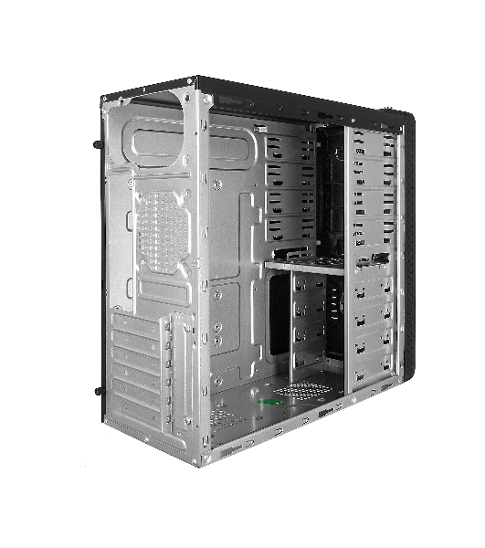 Компьютерный корпус Miditower ExeGate EX287030RUS UN-604-UN600 (ATX, БП UN600 с вент. 12см, 2*USB+2*USB 3.0, аудио, черный)