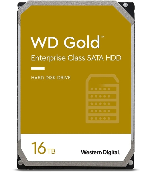 Жесткий диск Western Digital SATA 16Tb 7200RPM 6Gb/S 512MB GOLD WD161KRYZ