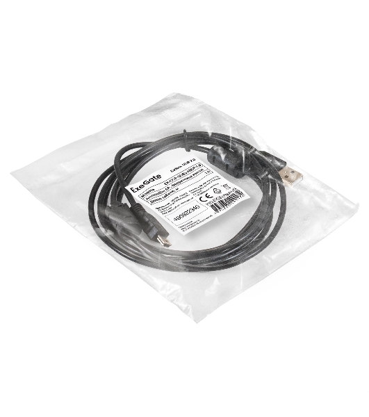 Кабель USB 2.0 ExeGate EX-CCP-USB2-AM5P-1.8 (Am/miniBm 5P, 1,8м, ферритовые кольца)