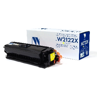 Картридж лазерный NVPrint совместимый NV-W2122X Yellow для HP Color LaserJet M555X/M555dn/M554dn/M578z/M578f/M578dn/M578c (10000k)