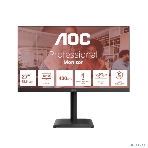 Монитор 27' AOC U27E4CV IPS 3840x2160, 60 Гц, 4 мс, 16:9, 400 кд/м², 2xHDMI 2.0, DP 1.4, DP Out, USB-C (90 Вт), USB Hub (4x USB 3.2), RJ45, 3.5 Jack, динамики (2x2 Вт), HDR Ready, Adaptive-Sync, VESA 100x100, черный, фото19