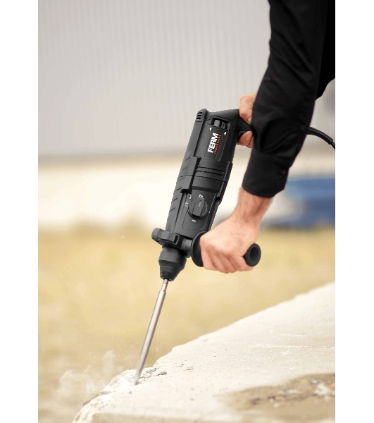 Перфоратор FERM HDM1038P, SDS-plus, 800 Вт, 2,7 Дж, от сети