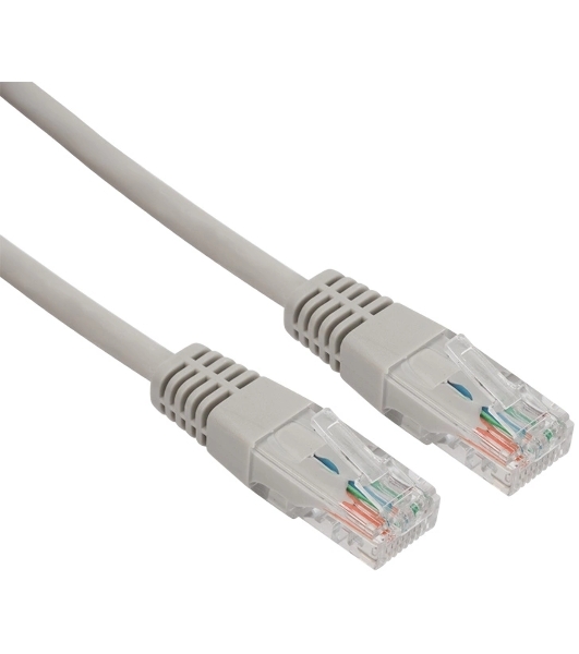Пaтч-корд U/UTP Rexant, cat.5e, RJ45-RJ45, неэкранированный, LSZH серый, 3м