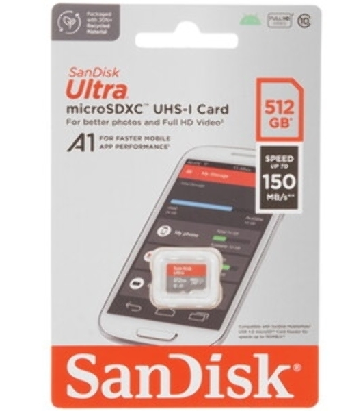 Флеш карта SanDisk SND microSDXC Ultra 512GB