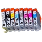 Набор струйных картриджей NVPrint для Canon CLI-42 (NV-6384B010) 8 цветов для Canon Pixma PRO-100, 100S, фото2