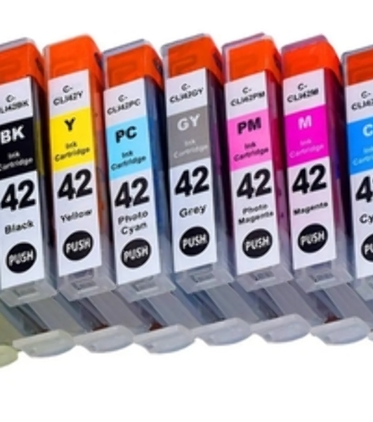 Набор струйных картриджей NVPrint для Canon CLI-42 (NV-6384B010) 8 цветов для Canon Pixma PRO-100, 100S