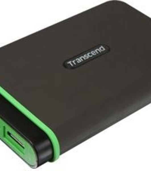Внешний HDD 2.5' Transcend StoreJet 25M3, 2TB, USB 3.2 Gen 1 Type-A, 5400 rpm, серый