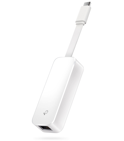 Сетевой адаптер TP-Link UE300C USB Type-C to RJ45 Gigabit Ethernet Network Adapter, USB 3.0 port, 10/100/1000 RJ45 port, Foldable,Portable and Lightweight design, Plug and Play