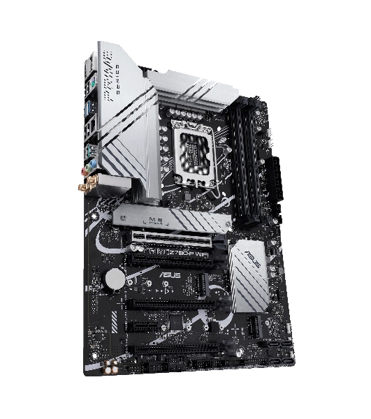 Материнская плата ASUS PRIME Z790-P WIFI, LGA 1700, Intel Z790, 4xDDR5, 4xSATA, 3xM.2 PCIe 4.0 x4, 1xPCIe 5.0 x16, 3xPCIe x4, 1xPCIe x1, 1xHDMI, 1xDP, 1xUSB-C 3.2 Gen 2, 1xUSB 3.2 Gen 2, 2xUSB 3.2 Gen 1, 4xUSB 2.0, 1x 2.5Gb LAN, 3x3.5 мм, 7.1, ATX