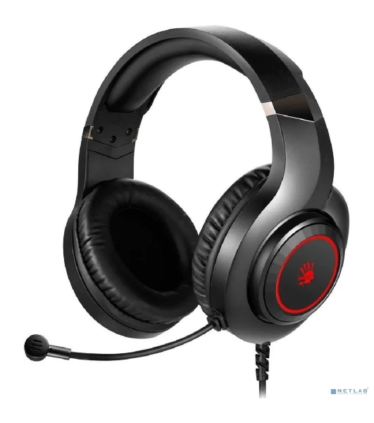Гарнитура Bloody G220S чёрный, проводная, подсветка
