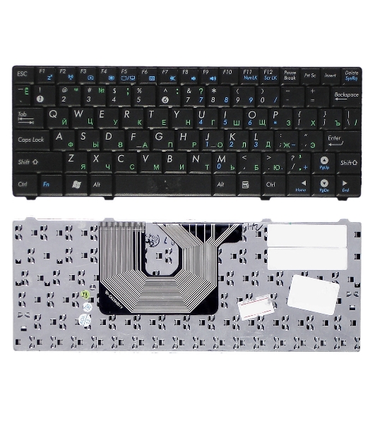 Клавиатура для ноутбука Asus Eee PC 900HA T91 T91MT 900SD Черная