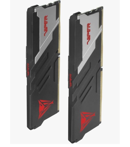 Оперативная память Patriot Viper Venom, DDR5, 16GB (2x8GB), 5600MHz, CL40, DIMM, с радиатором, черный