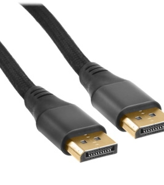 Кабель DisplayPort Cablexpert CC-DP8K-6, v1.4, 1.8м, 20M/20M, нейлоновая оплетка, метал. разъемы, пакет