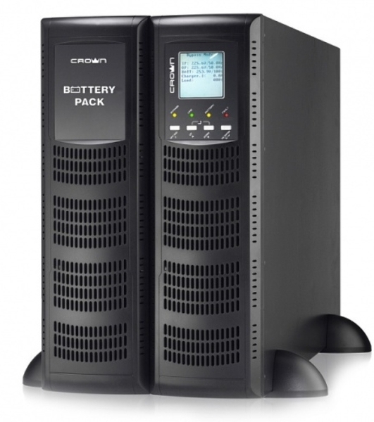 Источник бесперебойного питания Crown CMUOA-300X-6K/6000 ВА/5400 Вт/USB, порт RS-232, клеммная колодка (Ph+N+GND), порт EPO