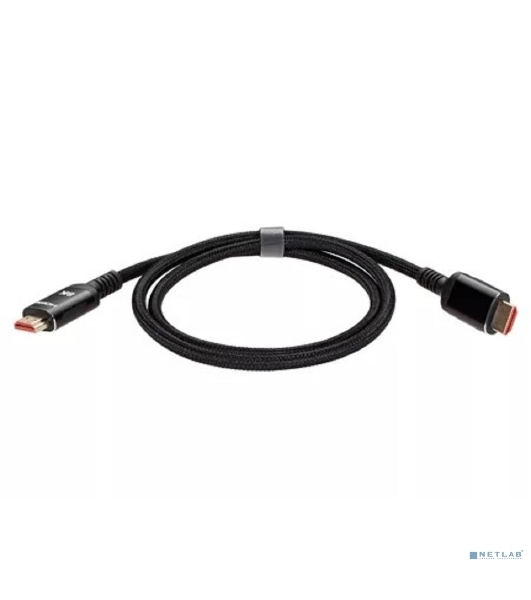 Кабель iOpen HDMI 19M/M,ver. 2.1 8KX60Hz (Econom) оплетка 1m ACG859B-1.0