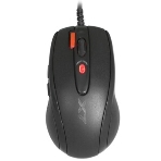 Мышь проводная + коврик A4Tech X-7120 черный, 2000 dpi, USB, кнопки - 7, фото19