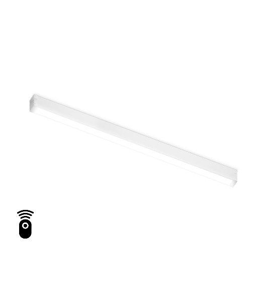 Управляемый светодиодный светильник для шинопровода Magnetic Ambrella light GL1291 WH белый IP20 24W 3000K-6400K 220V 120° 562*25*42 (Без ПДУ)