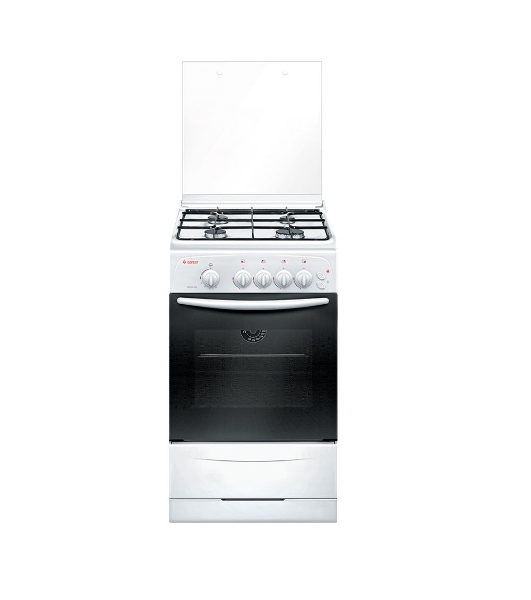 Плита газовая Gefest 3200-06 К2 белый, конфорок 4 шт, духовка 42 л, 50 см x 85 см x 57 см